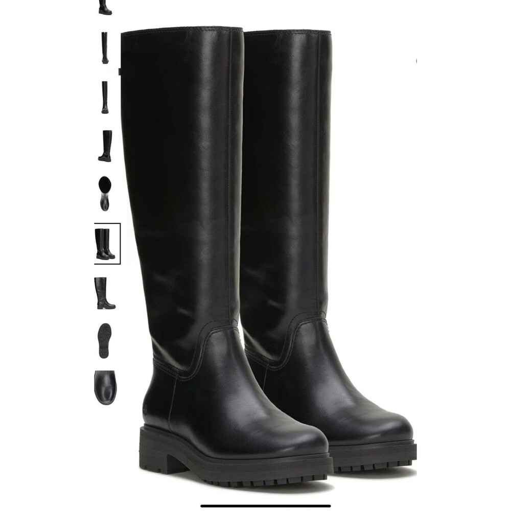 Lucky brand Cirila High Tall Black Color Boots In New Conditionb